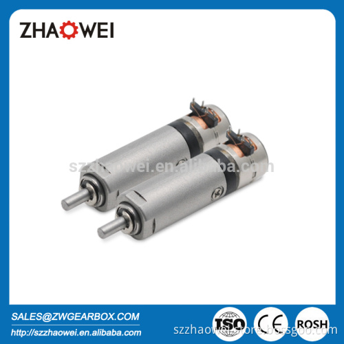 3V 6mm Low Speed Low Nois Small Reduction Gearbox With stepper gear motor
